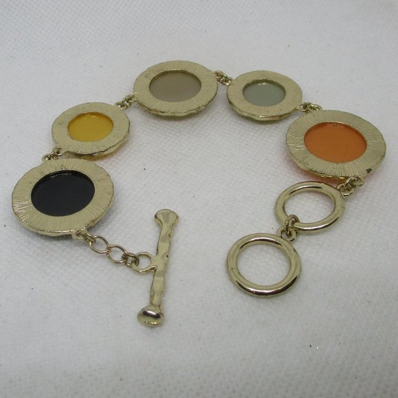 Sparkle Lucite Cabochon Bracelet - Picture 10 of 10